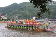 炎炎端午  飒爽龙舟游东魁