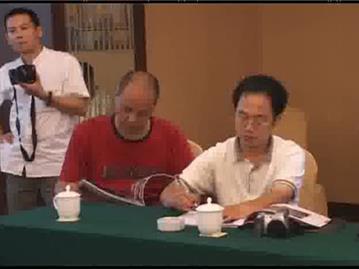 我镇举行首届书法刻字艺术展品研讨会