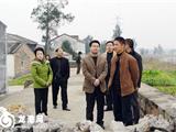 汤宝林检查我镇农业生产和冬修水利工作