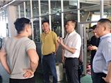 龙港市人大常委会对彩虹智慧创业园进行督查