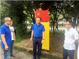 陈为来巡龙凤河 要求加强河道保洁 绿化提升 加快龙凤河游步道建设
