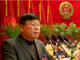 县八届人大一次会议举行第二次全体会议（图）