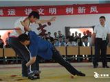 省第六届农运会中国式摔跤比赛现场5