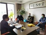 吴尚斌来龙港走访慰问防控人员并现场察看龙港市人民医院新院址