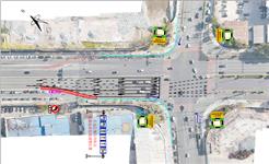 注意！龙港市彩虹大道与东城路路口行驶、转向有新规~