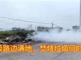 视频曝光：龙港一村路边垃圾，焚烧何时清？