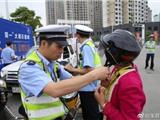 你头盔戴了吗！龙港交警在行动！