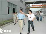 林晓峰来我镇调研企业生产
