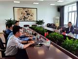 市社会事业局局长方以军带队到温州中学对接合作