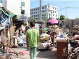 拆除违章建筑 龙港人民路文明街创建将更美  