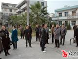 我镇党代表、人大代表视察环境综合整治工作
