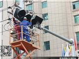 龙港多个路口更换智能红绿灯 以提高通行效率