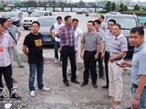 龙港镇人大视察我镇项目建设情况