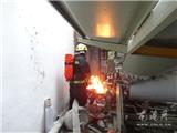 龙洲路一私人加工坊发生爆炸