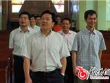 章方璋来我镇调研宗教工作