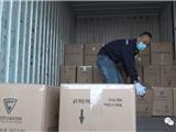 疫情防控，龙港在行动丨物流接力，异地商会捐赠防疫物资清晨运抵龙港