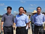 副市长章方璋督查龙港污水处理厂工程建设