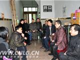 市委组织部来我镇考核慰问