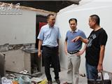 王忠秀检查督导消防安全生产工作