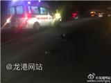 突发：龙港礼品城前一男子被货车撞倒不幸身亡