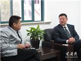 金可生来龙港调研群众路线教育实践活动