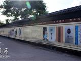 文明创建宣传画扮靓城市 弘扬龙港文化