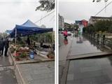 《后续，已整改》市民反映：龙港金河广场桥头两侧被占用