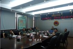 坐镇指挥中心的领导有上官光强、吕存阳、谢磊、赵凯、黄传朴、缪维宝、章定宇等