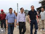 县水利局到龙港检查重点水利工程建设