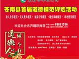 苍南县首届道德模范评选活动