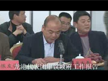 龙港代表团审议政府工作报告11