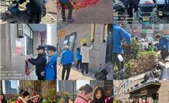 龙港新城联合党委开展全域环境大清扫活动