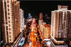 龙港大道城市夜景图集 摄影：池长峰