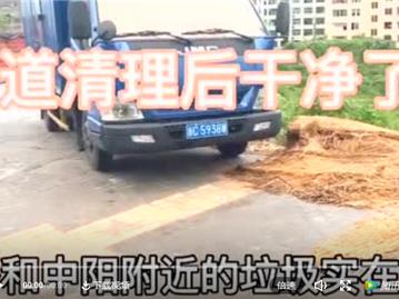龙港市泰源路中梁附近曝光的垃圾问题 清理前后