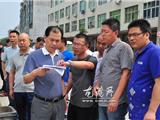 王忠秀到白沙新城等社区督查四边三化工作