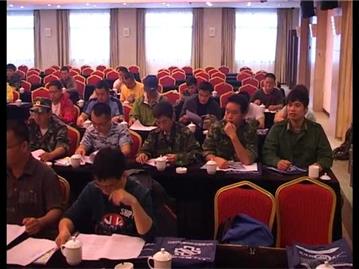 苍南县民防志愿者应急救援技能封闭式培训及演练