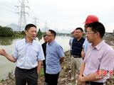 黄寿龙督查龙港凤浦水闸在建工程 