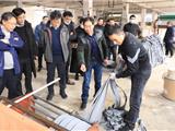 中国印染行业协会会长陈志华走访龙港企业并开展座谈会