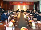省公安部门来我镇开展“进村入企”活动座谈会