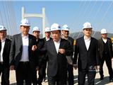 县委书记黄荣定来龙港调研高速复线在建工程