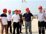 县长郑建忠来龙港开展企业“三服务”活动