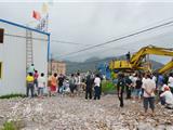 龙港“拆违”行动再发力云岩1万多平米违章建筑被拆除