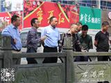 陈为来到城南社区、白沙社区调研