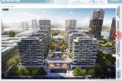 龙港市瓯南大桥、二桥片区两地块效果图