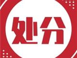 龙港市自然资源与规划建设局二级主任科员黄华潘受到开除党籍、开除公职处分
