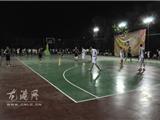 龙港篮球热身赛打响  迎接全民健身日