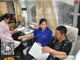 龙港镇非公企业组织员工积极参加无偿献血活动