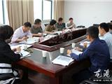 市经合办来龙港督察城市综合体项目建设工作