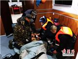 一船员遇险昏迷不醒 东海救援队争分夺秒出动救助
