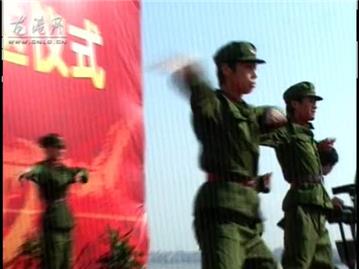 2010年龙港镇新兵入伍欢送仪式